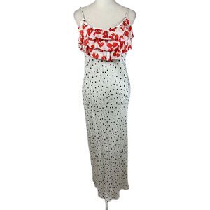 Dress‎ Women's Large Sleeveless Polka Dot